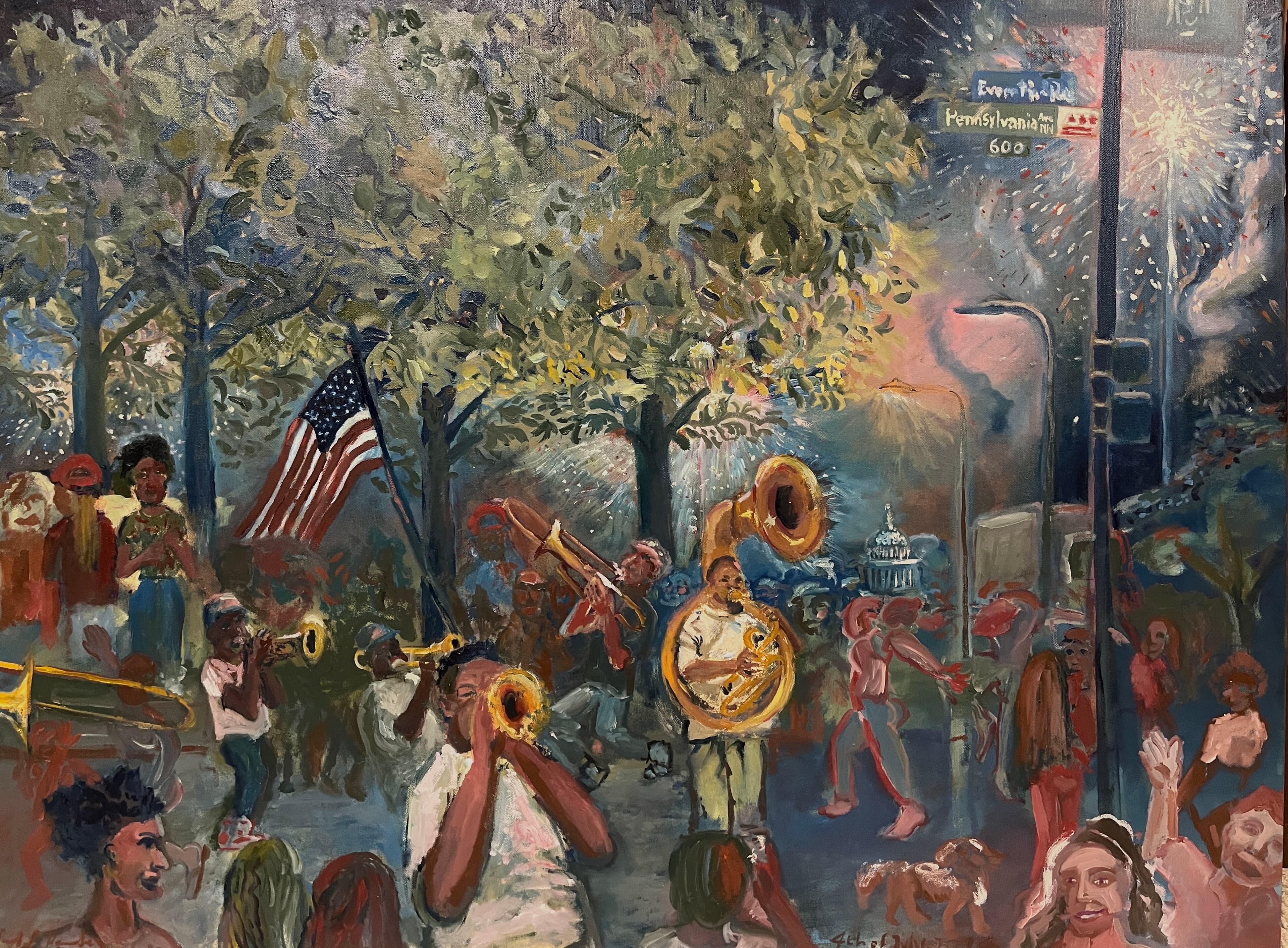 4th July Celebration On Pennsylvania Ave